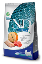 Load image into Gallery viewer, GRAIN FREE FARMINA SALMON, COD, PUMPKIN AND ORANGE FOR SMALL BREED DOG