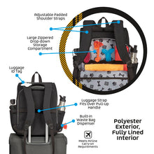 Charger l'image dans la galerie, Mobile Dog Gear - Sac de voyage pour 1 semaine - Noir