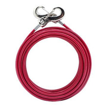Charger l'image dans la galerie, Câble d’attache Dogit pour chiens de grande taille, rouge, 7,6 m (25 pi) - Boutique Le Jardin Des Animaux -Accessoires de prommenadeBoutique Le Jardin Des Animaux71794