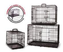Charger l'image dans la galerie, Cage métallique pour chien. 18” X 12” X 14” - Boutique Le Jardin Des Animaux -CageBoutique Le Jardin Des AnimauxBZ10677