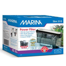 Charger l'image dans la galerie, Filtre à moteur Slim Marina S10, pour aquariums jusqu’à 38 L (10 gal US) - Boutique Le Jardin Des Animaux -filtreurBoutique Le Jardin Des AnimauxA285