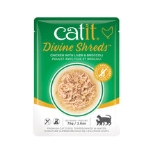 Charger l'image dans la galerie, Garniture Divine Shreds pour chats, Poulet avec foie et brocoli, 75 g - Boutique Le Jardin Des Animaux -Gâterie pour chatBoutique Le Jardin Des Animaux44682