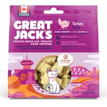 Charger l'image dans la galerie, Gâteries lyophilisées pour chat Great Jack's - Dinde - Boutique Le Jardin Des Animaux -Gâterie pour chatBoutique Le Jardin Des Animauxcay01182