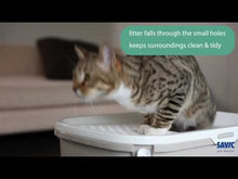 Charger et lire la vidéo dans la visionneuse de la Galerie, Bac à litière Savic Hop in