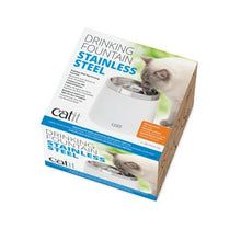 Load image into Gallery viewer, (KIT) Catit abreuvoir en dessus en acier inoxydable 2 litres et filtres - Boutique Le Jardin Des Animaux -AbreuvoirBoutique Le Jardin Des Animaux50023