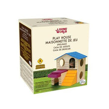 Charger l'image dans la galerie, Living World Maisonette de jeu en bois pour petits mammifères - Boutique Le Jardin Des Animaux -Accessoire petit mammifèreBoutique Le Jardin Des Animaux61516