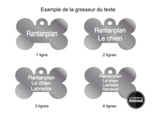 Charger l'image dans la galerie, Médaille collection basic, OS PETIT, couleurs variées - Boutique Le Jardin Des Animaux -médailleBoutique Le Jardin Des Animaux