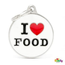Charger l'image dans la galerie, Médaille collection Charms, "I LOVE FOOD", GRAND - Boutique Le Jardin Des Animaux -médailleBoutique Le Jardin Des AnimauxCH17LOVEFOOD
