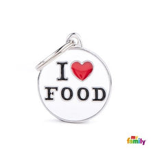 Charger l'image dans la galerie, Médaille collection Charms, "I LOVE FOOD", MOYEN - Boutique Le Jardin Des Animaux -médailleBoutique Le Jardin Des AnimauxCH17MLOVEFOOD