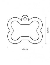 Charger l'image dans la galerie, Médaille collection Hushtag , OS ALUMINIUM NOIR, CONTOUR NOIR - Boutique Le Jardin Des Animaux -médailleBoutique Le Jardin Des AnimauxHTA01BLACK