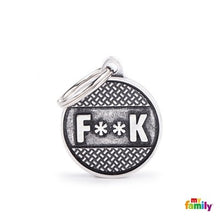 Charger l'image dans la galerie, Médaille pour chien collection BRONX, F * * K, MÉDIUM - Boutique Le Jardin Des Animaux -médailleBoutique Le Jardin Des AnimauxCE01CPEM