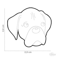 Charger l'image dans la galerie, Médaille pour chien collection Friends, BOXER, Couleurs variées - Boutique Le Jardin Des Animaux -médailleBoutique Le Jardin Des AnimauxMF34
