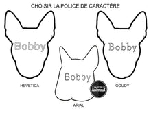 Charger l'image dans la galerie, Médaille pour chien collection Friends, BULL TERRIER, Couleurs variées - Boutique Le Jardin Des Animaux -médailleBoutique Le Jardin Des AnimauxMF21BROWN