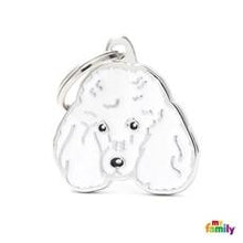 Charger l'image dans la galerie, Médaille pour chien collection Friends, CANICHE, Couleurs variées - Boutique Le Jardin Des Animaux -médailleBoutique Le Jardin Des AnimauxMF20NWHITE
