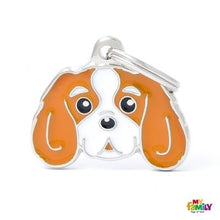 Charger l'image dans la galerie, Médaille pour chien collection Friends, CAVALIER KING, Couleurs variées - Boutique Le Jardin Des Animaux -médailleBoutique Le Jardin Des AnimauxMF22ORANGE