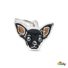 Charger l'image dans la galerie, Médaille pour chien collection Friends, CHIHUAHUA, Couleurs variées - Boutique Le Jardin Des Animaux -médailleBoutique Le Jardin Des AnimauxMF23NBLACK
