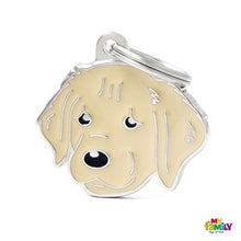 Charger l'image dans la galerie, Médaille pour chien collection Friends, GOLDEN RETRIEVER - Boutique Le Jardin Des Animaux -médailleBoutique Le Jardin Des AnimauxMF30
