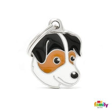 Charger l'image dans la galerie, Médaille pour chien collection Friends, JACK RUSSELL, couleurs variées - Boutique Le Jardin Des Animaux -médailleBoutique Le Jardin Des AnimauxMF25COLORED