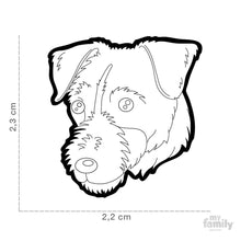 Charger l'image dans la galerie, Médaille pour chien collection Friends, JACK RUSSELL, couleurs variées - Boutique Le Jardin Des Animaux -médailleBoutique Le Jardin Des AnimauxMF25ORANGE