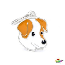 Charger l'image dans la galerie, Médaille pour chien collection Friends, JACK RUSSELL, couleurs variées - Boutique Le Jardin Des Animaux -médailleBoutique Le Jardin Des AnimauxMF25ORANGE