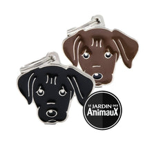 Charger l'image dans la galerie, Médaille pour chien collection Friends, LABRADOR, Couleurs variées - Boutique Le Jardin Des Animaux -médailleBoutique Le Jardin Des AnimauxMF31BLACK