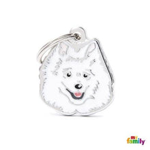 Charger l'image dans la galerie, Médaille pour chien collection Friends, POMÉRANIEN, Couleurs variées - Boutique Le Jardin Des Animaux -médailleBoutique Le Jardin Des AnimauxMF29NWHITE