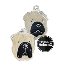 Charger l'image dans la galerie, Médaille pour chien collection Friends, Shar Pei, Couleurs variées - Boutique Le Jardin Des Animaux -médailleBoutique Le Jardin Des AnimauxMF05N