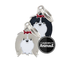Charger l'image dans la galerie, Médaille pour chien collection Friends, SHIH TZU, Couleurs variées - Boutique Le Jardin Des Animaux -médailleBoutique Le Jardin Des AnimauxMF16GREY