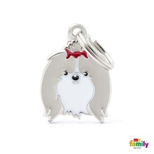 Charger l'image dans la galerie, Médaille pour chien collection Friends, SHIH TZU, Couleurs variées - Boutique Le Jardin Des Animaux -médailleBoutique Le Jardin Des AnimauxMF16GREY