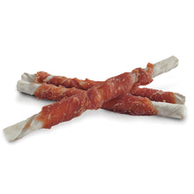Load image into Gallery viewer, Rawhide chew - knotted bone 2-14 inches