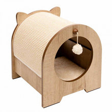 Load image into Gallery viewer, Vesper minou, arbre à chat - Boutique Le Jardin Des Animaux -Griffoir, meuble et litBoutique Le Jardin Des Animaux