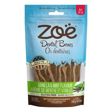 Load image into Gallery viewer, Zoé gâterie dentaire moyens os pour chien vanille et menthe 243g - Boutique Le Jardin Des Animaux -Gâterie pour chienBoutique Le Jardin Des Animaux92063
