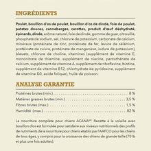 Charger l&#39;image dans la galerie, Conserve pour chien ACANA Recette au poulet avec bouillon d’os

