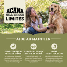 Charger l&#39;image dans la galerie, ACANA Chien Simple Recette De Porc et Courge
