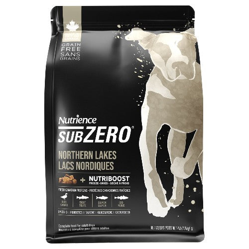 Aliment Subzero Nutrience Sans grains Lacs nordiques pour chiens