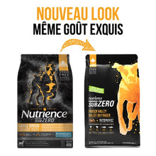 Charger l&#39;image dans la galerie, Aliment SubZero Nutrience Sans grains pour chiens de grande race, formulation Vallée du Fraser, 10 kg (22 lbs)
