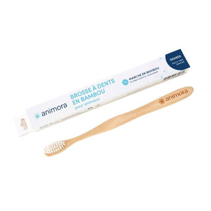 Animora Brosse à dents en bambou pour animaux