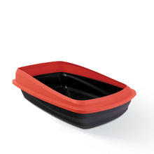 Load image into Gallery viewer, Catit with Red and Gray Litter Guard

