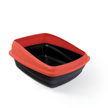 Load image into Gallery viewer, Catit with Red and Gray Litter Guard
