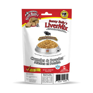 Benny Bully's Gâteries pour chien - Côtelettes de foie de boeuf en miettes & poudre