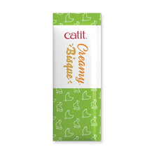 Load image into Gallery viewer, Bisque Catit Creamy au poulet et canard - Paquet de 4 x 40 gr
