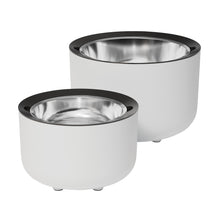 Charger l'image dans la galerie, Bol lesté Zeus Oasis pour nourriture pour chiens - Gris pâle
