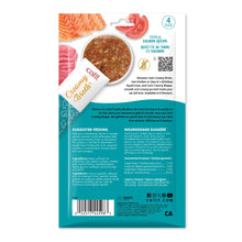 Load image into Gallery viewer, Bouillon Catit Creamy au thon et saumon - Paquet de 4 x 40 gr
