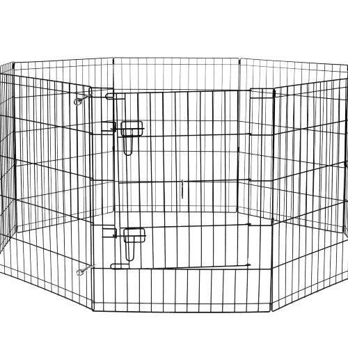 Bud'z Enclos de 8 sections avec porte