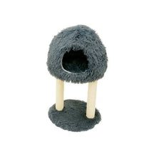 Charger l&#39;image dans la galerie, Bud&#39;z Arbre à chat - Avec sisal et lit à capuchon, Gris foncé
