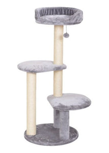 Bud'z Arbre à chat - Classique - Fuji à 3 niveaux - Gris