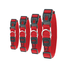Charger l'image dans la galerie, Bud'z Collier ajustable en nylon pour chien - Rouge

