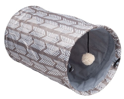 Bud'z Jouet pour chat - Tunnel gris
