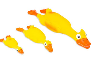 Bud'z Jouet en latex avec "Squeaker" - Canard - Jaune