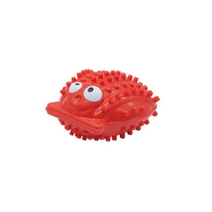 Bud'z Jouet en caoutchouc pour chien - Palourde - Rouge